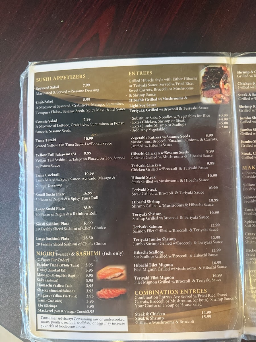 Tokyo Diner Menu - Image 6